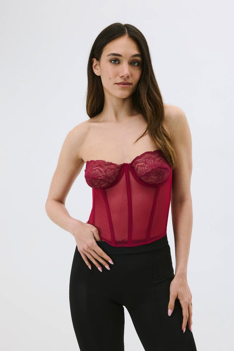 LACE VİŞNE BÜSTİYER