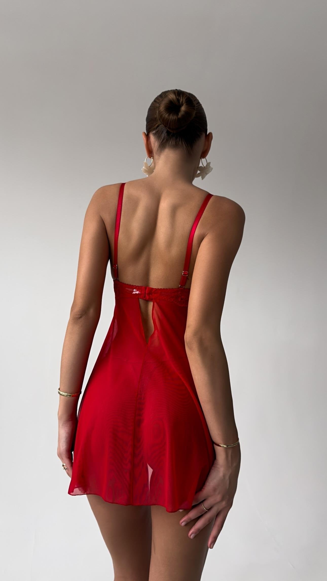 CLARA RED BABYDOLL