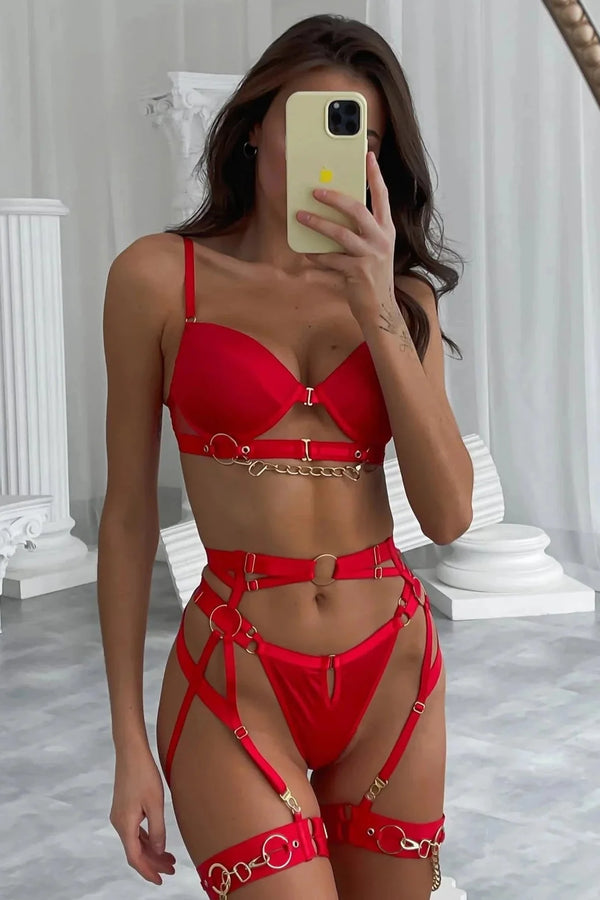 RUBY JARTİYER SET