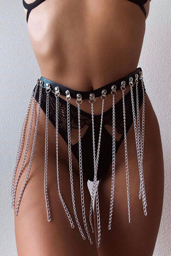 Zincir Harness Set - Siyah