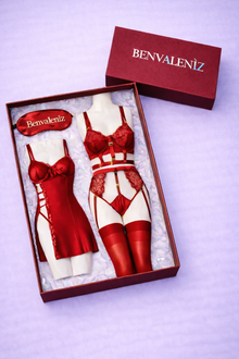 Obsession Set (Kutulu) - Kırmızı