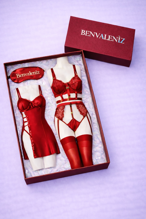 RED OBSESSİON SET (KUTULU)