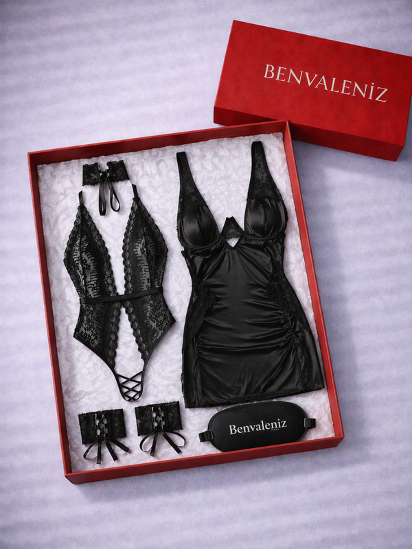 Dark Desıre Set (Kutulu) - Siyah