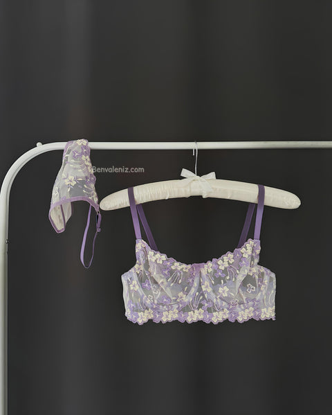 LİLA BRA SET