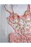 PİNK FLOWERS BODYSUİT
